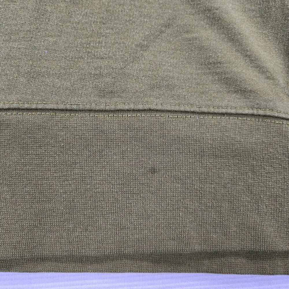The North Face Heritage Patch Crew Outdoor Green Sweatshirt Men's Size XL